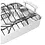 Demeyere Demeyere Industry 5 Braadslede met rooster 39 x 33 cm