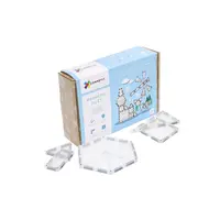 Starter Clear Pack 34 stuks - magnetisch constructiespeelgoed