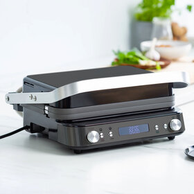 Greenpan Bistro Contact Grill - PFAS vrij - zwart