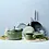 BK BK Sublime Hapjespan Keramische antiaanbaklaag Olive Green 28 cm