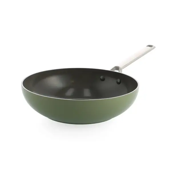 BK BK Sublime Wokpan Olive Green 28 cm