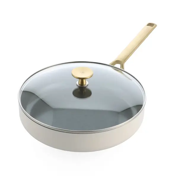 BK BK Sublime Hapjespan Keramische antiaanbaklaag Crème  28 cm