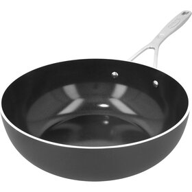 Demeyere Demeyere Alu Industry 3 Wok vlakke bodem Ceraforce 28 cm