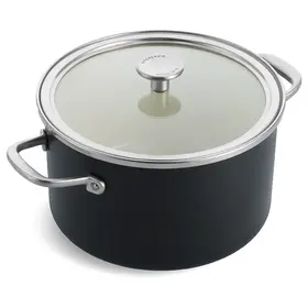 Kitchenaid Steel Core Kookpan mat zwart 20cm