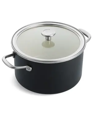 Kitchenaid Steel Core Kookpan mat zwart 20cm