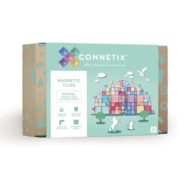 CONNETIX  CONNETIX PASTEL CREATIVE PACK 120 STUKS
