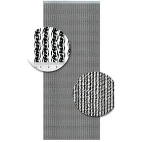 Vliegengordijnenexpert Vliegengordijnenexpert Vliegengordijn -  Venetie Zwart