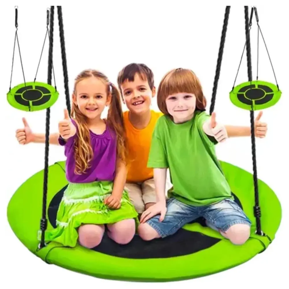 Robinia Schommel met Nestschommel Bull Mono 100 cm Openbaar - De
