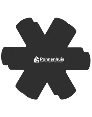 Pannenhuis Panbeschermer 2-delig 38x38 - Antraciet