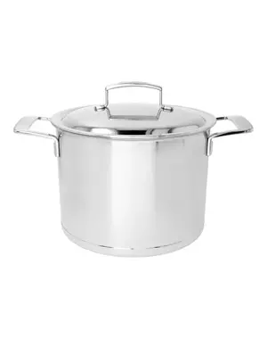 Demeyere Silver 7 Soeppan 20 cm met dubbelwandig deksel  5L