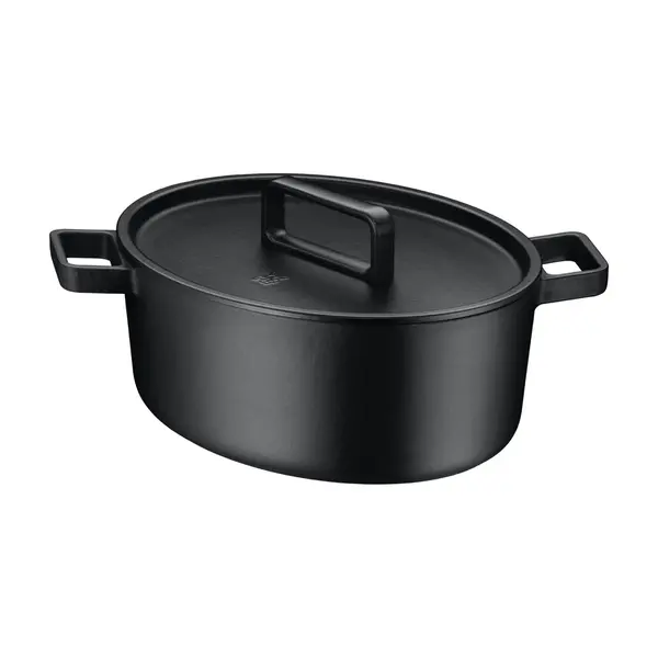 WMF WMF Flavour Gietijzeren Braadpan Ovaal Zwart 33x26CM