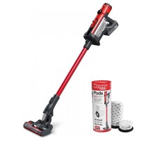 Henry HEN100R - Henry Quick Draadloze Steelstofzuiger Rood + Pods