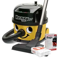 Henry Next HVN-203-11 - Stofzuiger met zak - Geel + gratis zakken