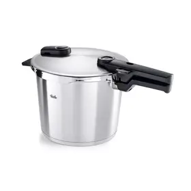 Fissler Fissler Vitaquick Premium Snelkookpan met Stoominzet en driepoot 6L