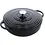 BK Cookware BK Bourgogne Gietijzeren Stoofpan  Laag Jet Black 28cm