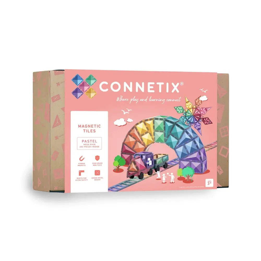 CONNETIX CONNETIX - Mega Pack Pastel 202 stuks - Garde's Warenhuis