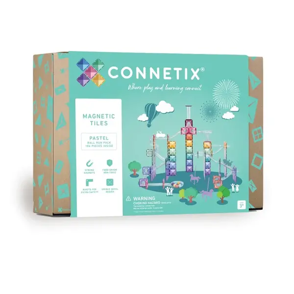 Connetix CONNETIX pastelkleurige knikkerbaan 106-delig