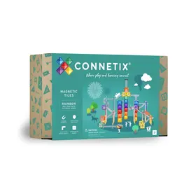 CONNETIX  Magnetisch constructiespel knikkerbaan 92 delig