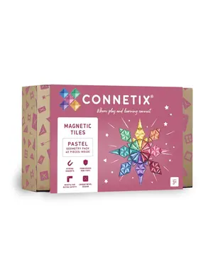Connetix 40pc pastel geometry pack