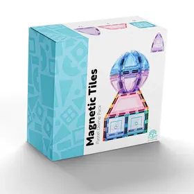 Learn and Grow Toys Learn and Grow Magnetische Tegels Pastel - Dome Pakket 22 delig