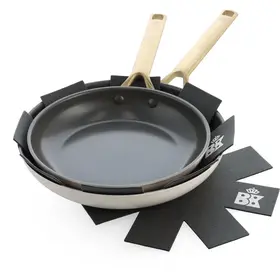 BK Cookware BK Sublime Koekenpannenset Crème 24 & 28 cm