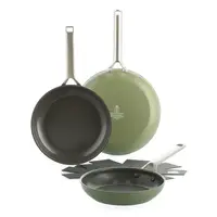 BK Sublime Koekenpannenset Olive Green -3-delig