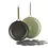 BK Cookware BK Sublime Keramische Pannenset Olive Green 4-delig