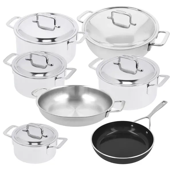 Demeyere Demeyere Intense 5 Pannenset - 7 delig met gratis set panbeschermers