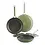 BK Cookware BK Sublime Koekenpannenset Olive Green -3-delig