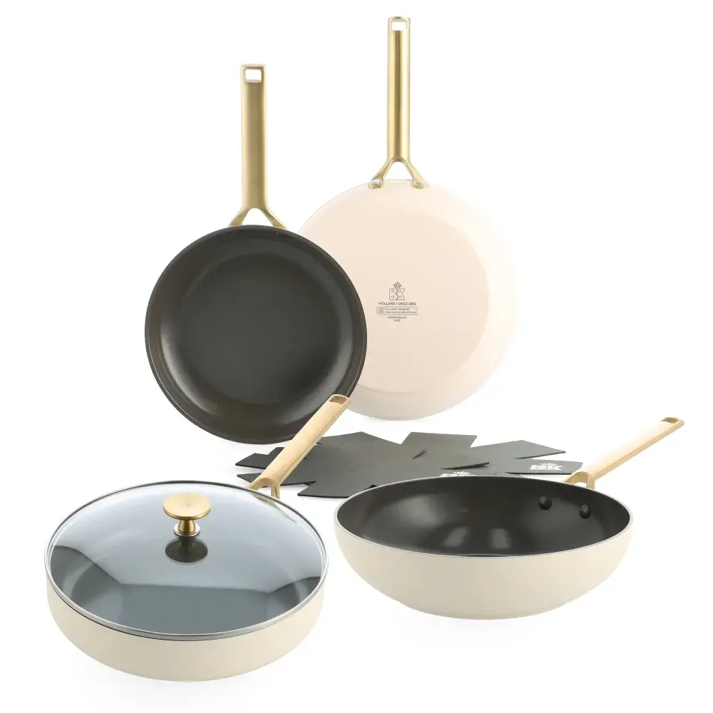 BK Sublime Hapjespan Keramische antiaanbaklaag Crème 28 cm - vd Garde Warenhuis BK Sublime Hapjespan Keramische antiaanbaklaag Crème 28 cm - vd Garde Warenhuis