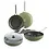 BK BK Sublime Keramische Pannenset Olive Green 4-delig
