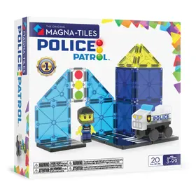 Magna Tiles Magna Tiles Politiepatrouille 20-delig