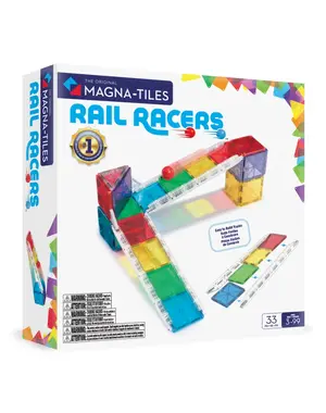 Magna Tiles Rail Racers 33-delig