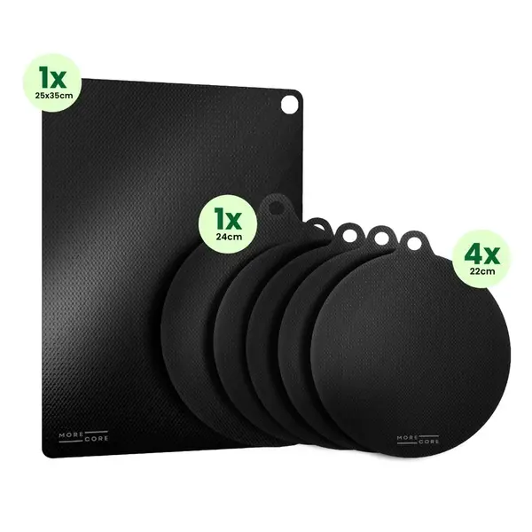 Morecore MoreCore Inductie beschermers 6-delig
