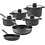 BergHOFF BergHOFF Pannenset Leo Stone+ 7 pannen - Downdraft  met Gratis panbeschermers