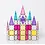 CONNETIX  CONNETIX Unicorn Glitter Pack 56-delig