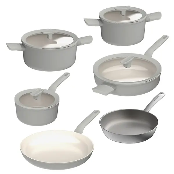 BergHOFF BergHOFF Balance Moonmist Pannenset 6-delig Downdraft