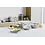 BergHOFF BergHOFF Balance Moonmist Pannenset 6-delig Downdraft