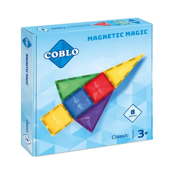 Coblo Coblo Magnetische Tegels Classic 8-delig