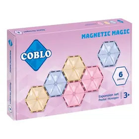 Coblo Coblo Pastel Hexagon 6-delig