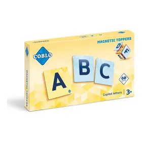 Coblo Magneet letters - 60 delig - capital