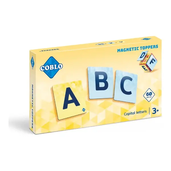 Coblo Coblo Magneet letters - 60 delig - Capital