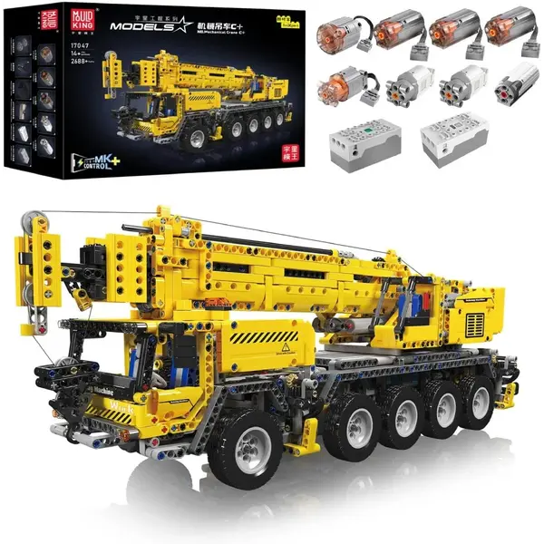Mould King Mould King Mechanische Kraan 2688-delig