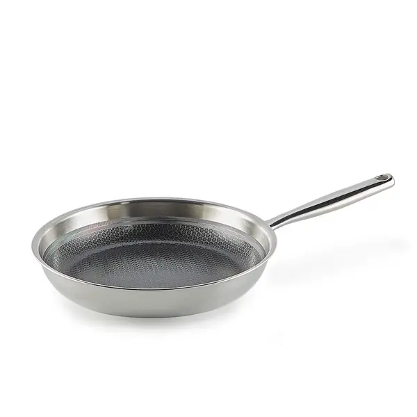 Habonne Habonne hybrid RVS triply koekenpan PFAS vrij - 28cm