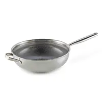 Habonne hybrid RVS triply Wokpan PFAS vrij - 28cm
