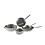 Habonne Habonne hybrid RVS triply Wokpan PFAS vrij - 28cm