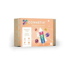 CONNETIX  Pastel square pack 40-delig