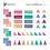 CONNETIX  CONNETIX Pastel Starterset Pack 64-delig