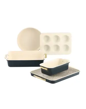 Greenpan Padova Keramische Bakset 6-delig Oxford Blue