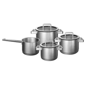 KOQI KOQI Downdraft Pannenset Polaris 4-delig